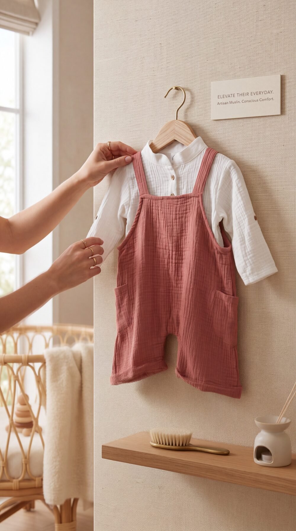 A Muslin Romper Dress